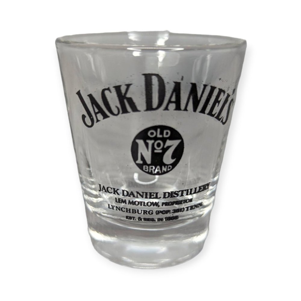 Jack Daniels Shot Glass Old No 7 Brand